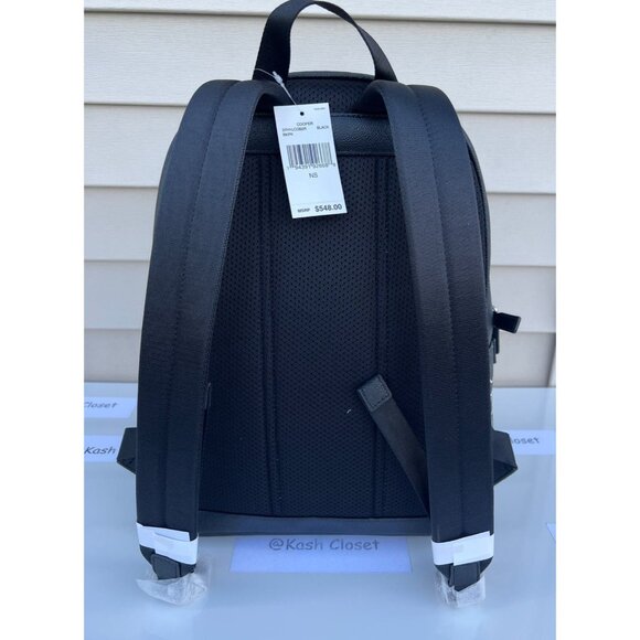 Michael kors backpack cooper large graphic MK signature Black - Picture 6 of 11